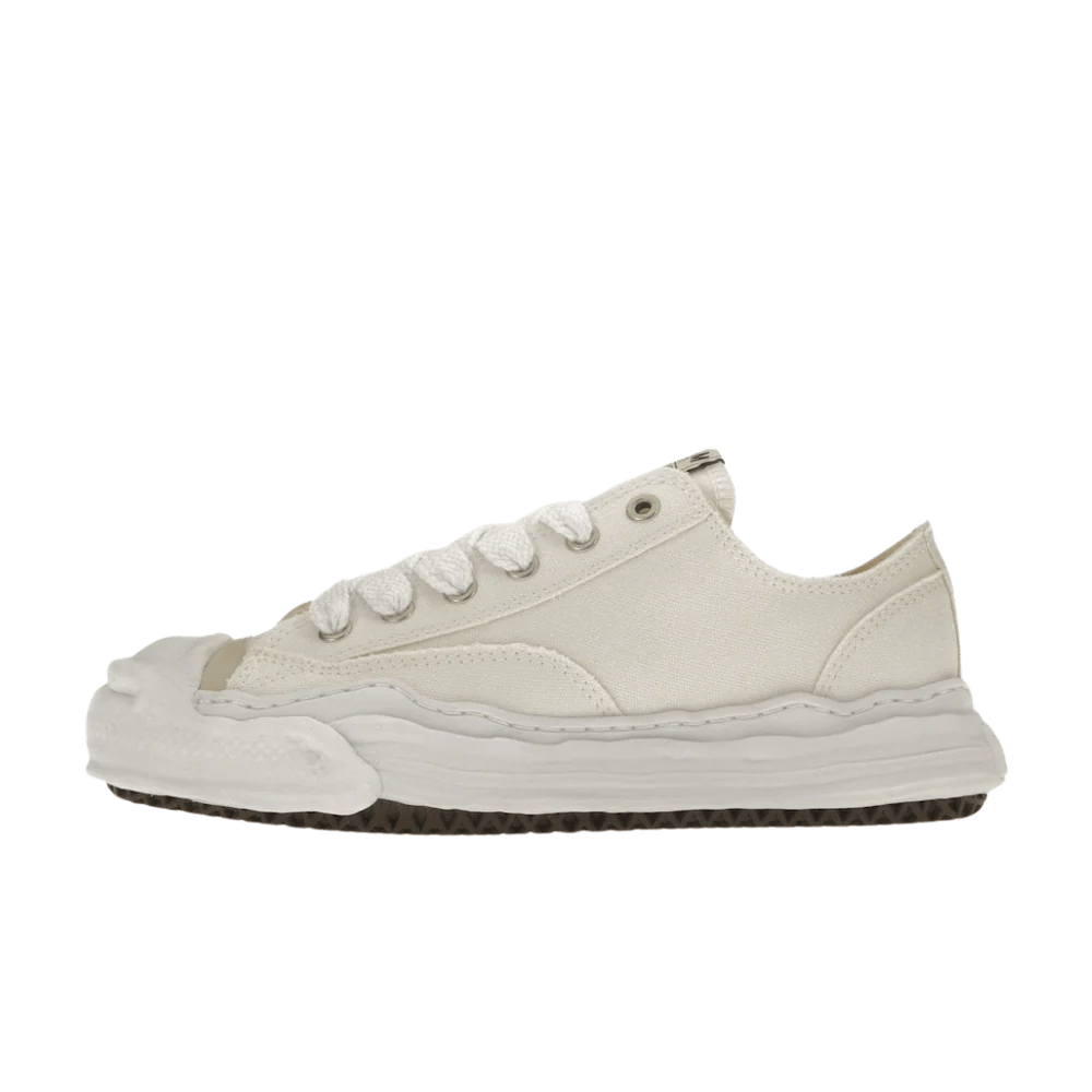 Maison Mihara Yasuhiro Hank OG Sole Canvas Low White - A05FW702 - Mentastore