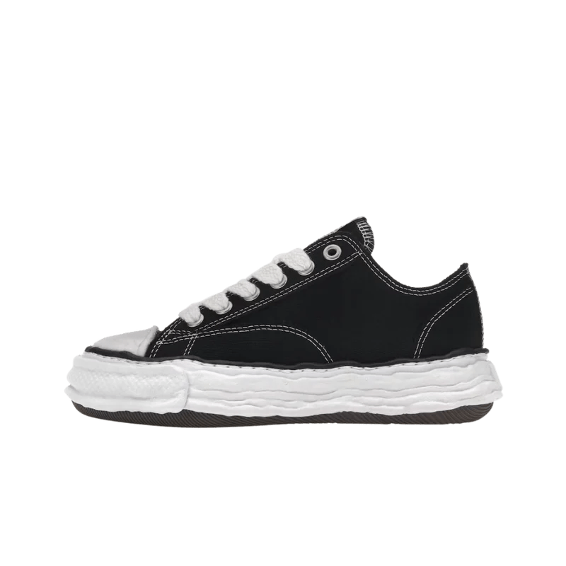 Maison Mihara Yasuhiro Peterson 23 Og Sole Canvas Low Black - A11FW702 - BLK - Mentastore