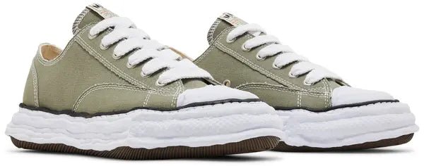 Maison Mihara Yasuhiro Peterson 23 OG Sole Canvas Low Green - A11FW702-GRN - Mentastore