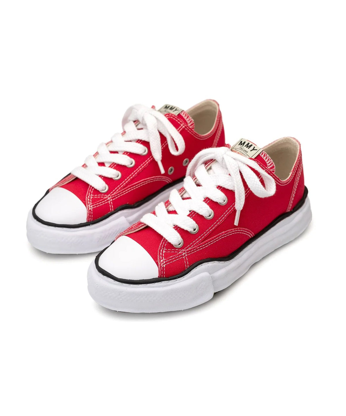Maison Mihara Yasuhiro Peterson OG Sole Canvas Low Red - A01FW702-RED - Mentastore