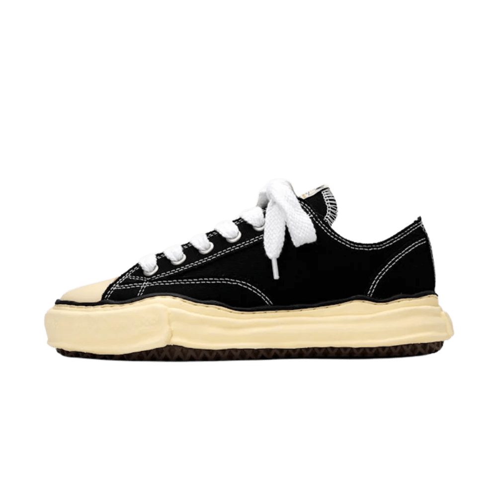 Maison Mihara Yasuhiro Peterson OG Vintage Sole Canvas Low Black - A09FW733-BLK - Mentastore