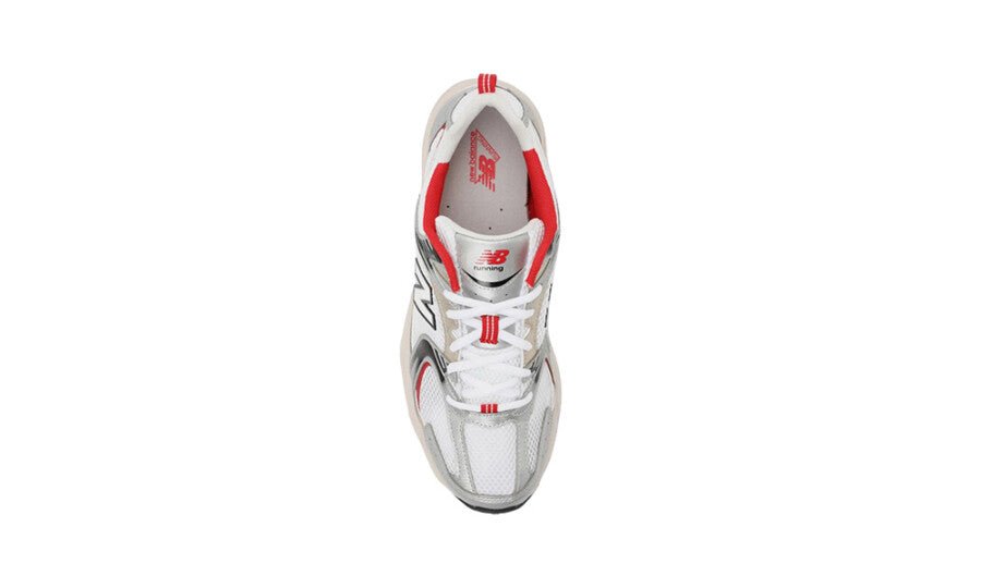 New Balance 530 White Grey Red - MR530ZNR - Mentastore