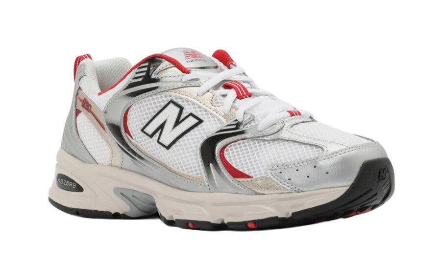 New Balance 530 White Grey Red - MR530ZNR - Mentastore