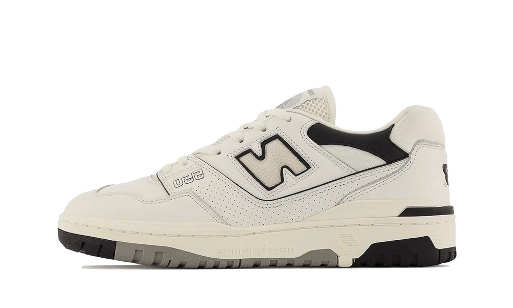 New Balance 550 Cream Black - BB550LWT - Mentastore