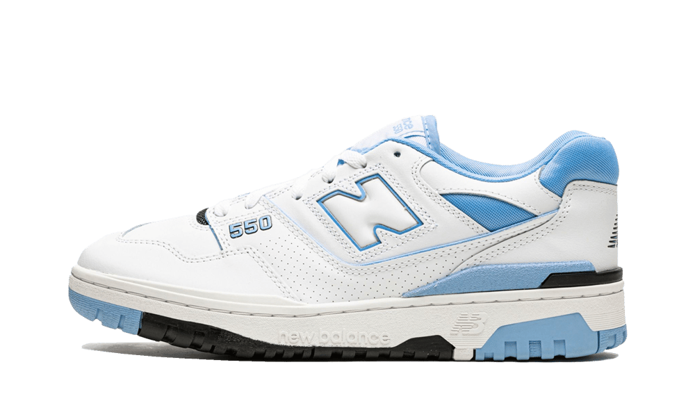 New Balance 550 UNC White University Blue - BB550HL1 - Mentastore