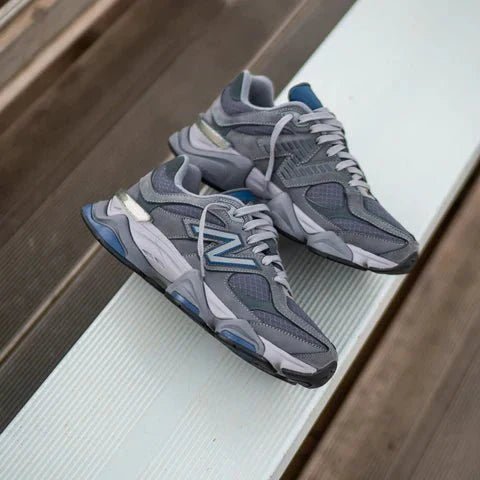 New Balance 9060 Castlerock Grey Navy - u9060ecc - Mentastore