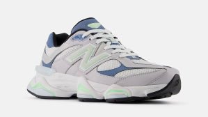 New Balance 9060 Pearl Grey Shoreline Blue - U9060BLD - Mentastore