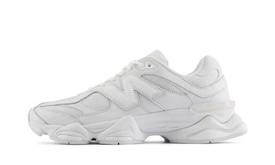 New Balance 9060 triple white - U9060NRJ - Mentastore