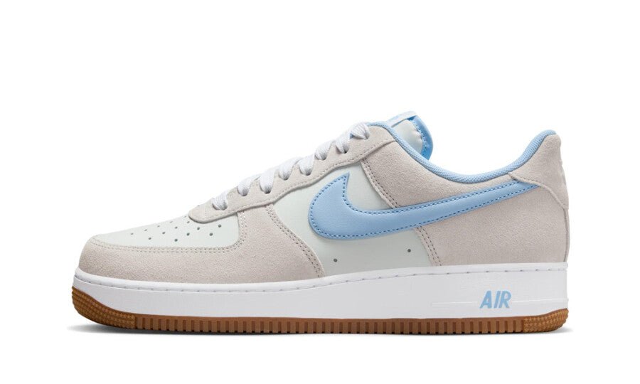 Nike Air Force 1 Low '07 LV8 Photon Dust White Gum Medium Brown Psychic Blue - IB6388-002 - Mentastore