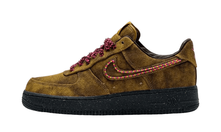 Nike Air Force 1 Low '07 QS Boucle Desert Moss Fierce Pink - IO4474-300 - Mentastore