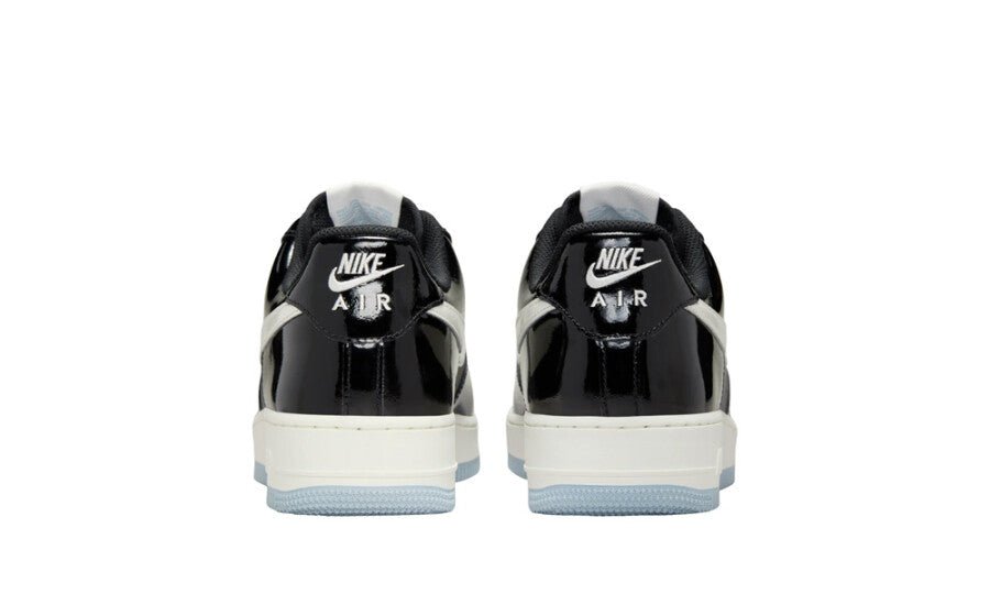Nike Air Force 1 Low Black Iron Grey Patent - IB7676-001 - Mentastore