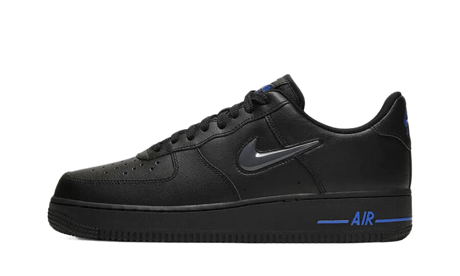 Nike Air Force 1 Low Jewel Black Grey Royal - CT3438-002 - Mentastore