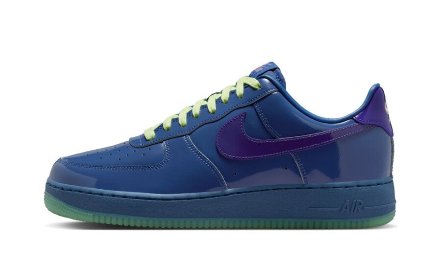 Nike Air Force 1 Low Patent Leather Mystic Navy Grape Ice - IO4489-400 - Mentastore