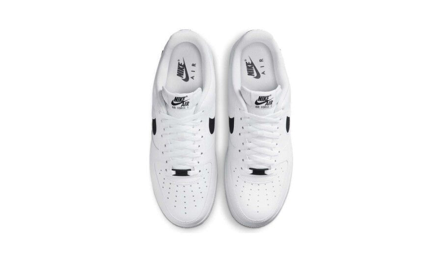 Nike Air Force 1 Low SE Nylon Swoosh White Black - IH4452-100 - Mentastore