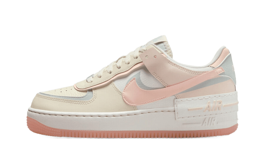 Nike Air Force 1 Low Shadow Coconut Milk Crimson Tint (Women's) - DZ1847-105 - Mentastore