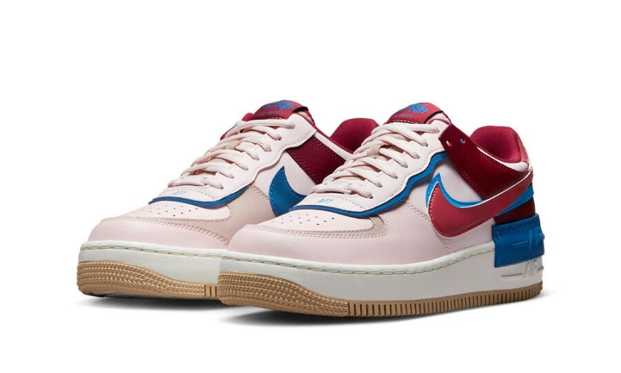 Nike Air Force 1 Low Shadow Light Soft Pink Team Red Blue (Women's) - CI0919-601 - Mentastore
