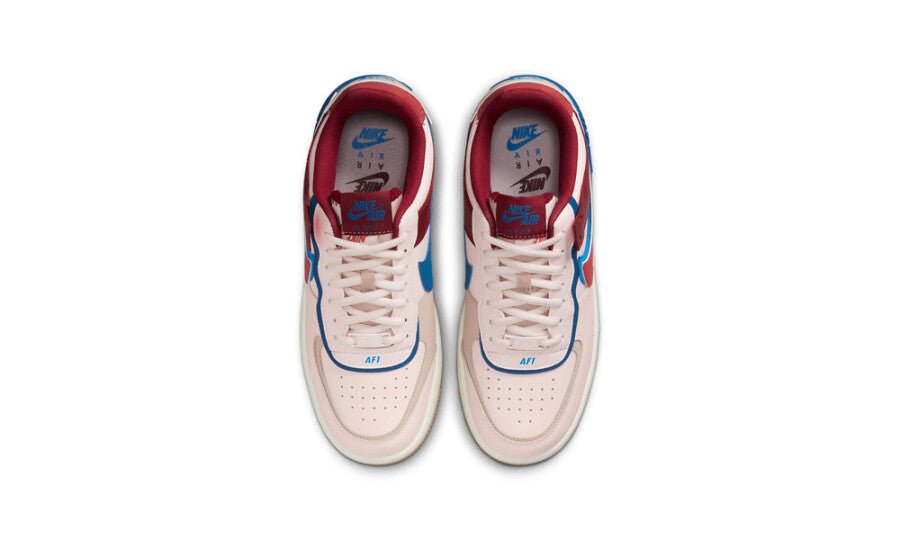 Nike Air Force 1 Low Shadow Light Soft Pink Team Red Blue (Women's) - CI0919-601 - Mentastore