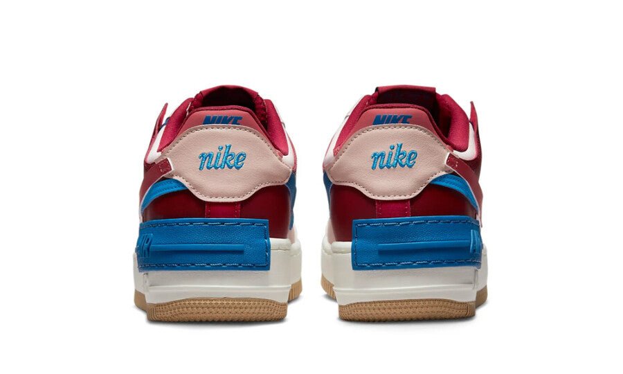 Nike Air Force 1 Low Shadow Light Soft Pink Team Red Blue (Women's) - CI0919-601 - Mentastore