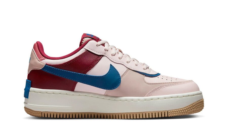 Nike Air Force 1 Low Shadow Light Soft Pink Team Red Blue (Women's) - CI0919-601 - Mentastore
