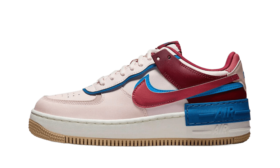 Nike Air Force 1 Low Shadow Light Soft Pink Team Red Blue (Women's) - CI0919-601 - Mentastore