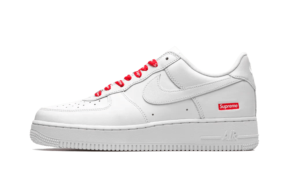 Nike Air Force 1 Low Supreme White - CU9225 - 100 - Mentastore