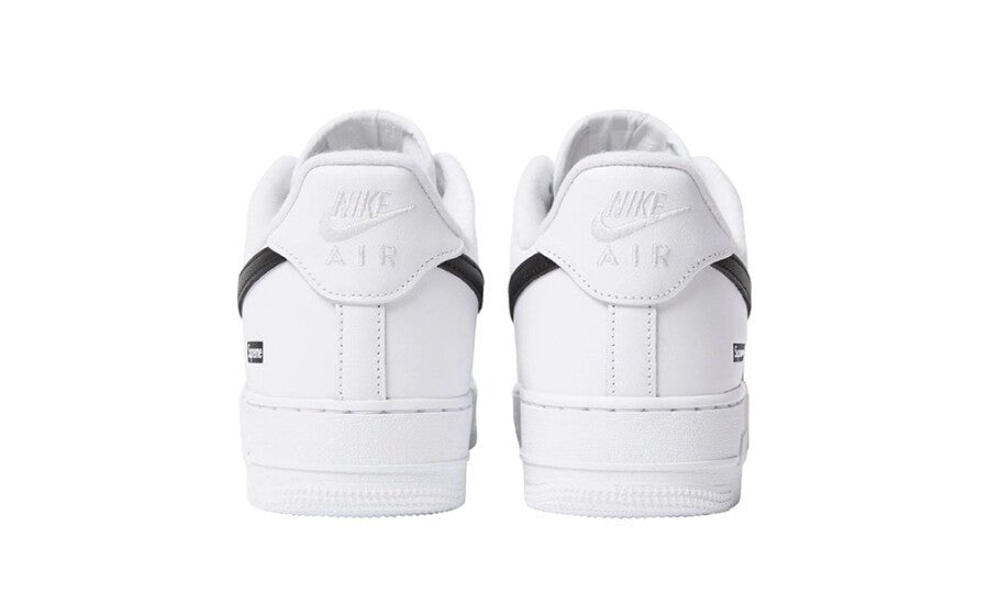 Nike Air Force 1 Low Supreme White Black - CU9225-102 - Mentastore