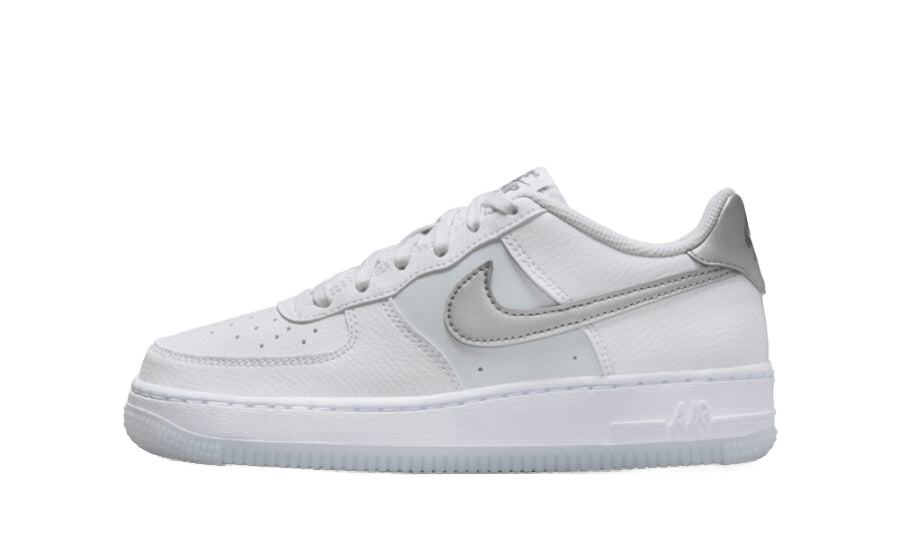 Nike Air Force 1 Low White Football Grey (GS) - FV3981-100 - Mentastore