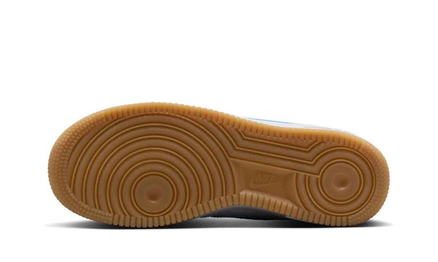 Nike Air Force 1 Low White Gum Light Brown Blue Beyond (GS) - FV5948-115 - Mentastore