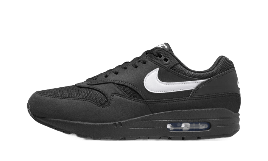 Nike Air Max 1 Black White Swoosh - FZ0628-010 - Mentastore