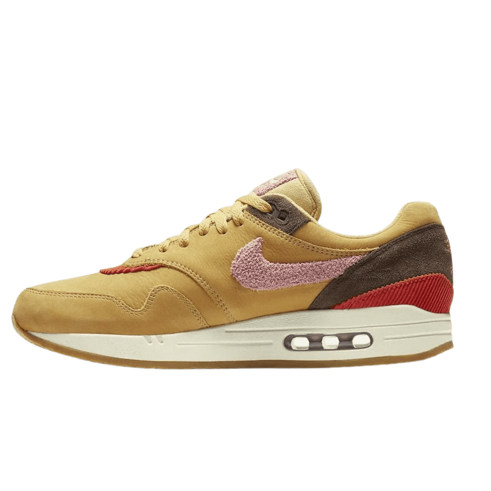 Nike Air Max 1 Crepe Wheat Gold Rust Pink - FD5088-200 - Mentastore