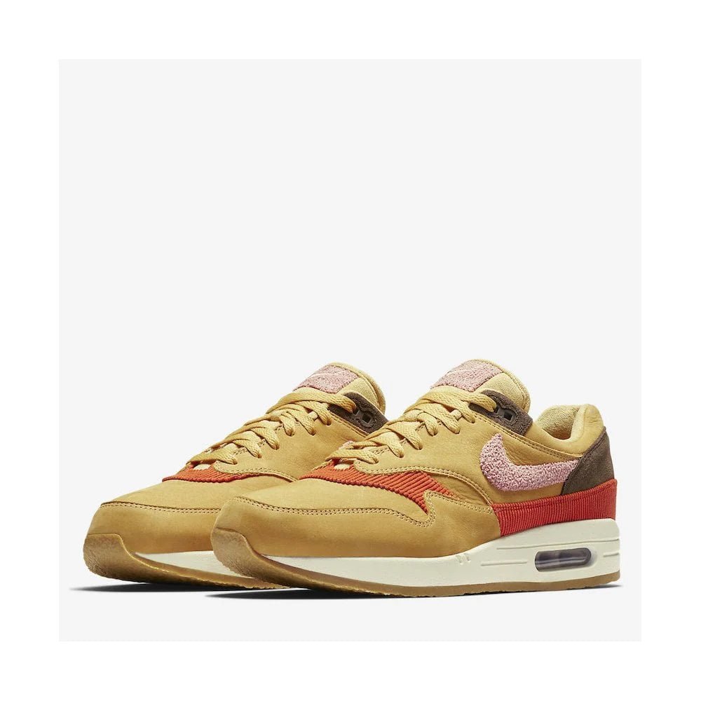 Nike Air Max 1 Crepe Wheat Gold Rust Pink - FD5088-200 - Mentastore