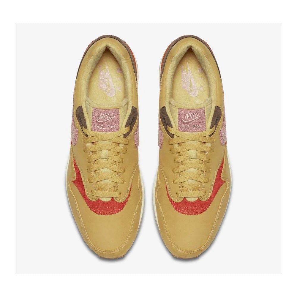 Nike Air Max 1 Crepe Wheat Gold Rust Pink - FD5088-200 - Mentastore
