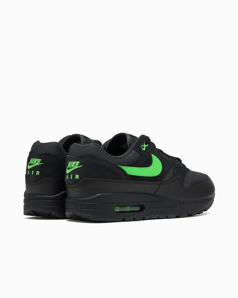 Nike Air Max 1 Essential Black Green Strike - 537383-030 - Mentastore