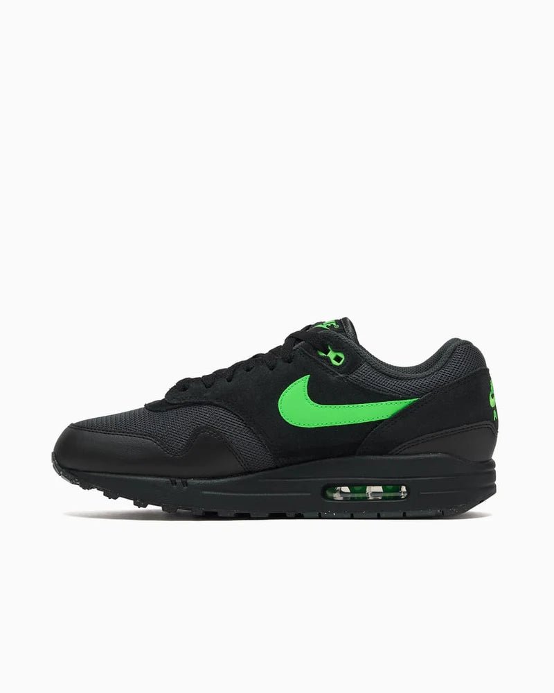 Nike Air Max 1 Essential Black Green Strike - 537383-030 - Mentastore