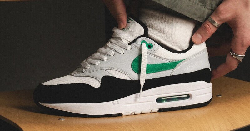 Nike air max 1 White black stadium green - FN6952 - 100 - Mentastore