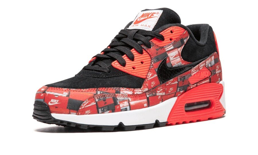 Nike Air Max 90 atmos We Love Nike (Bright Crimson) - AQ0926-001 - Mentastore
