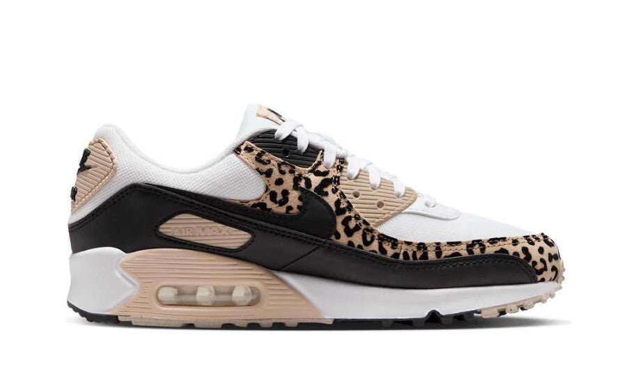 Nike Air Max 90 Leopard Sanddrift Black (Women's) - IF1619-100 - Mentastore