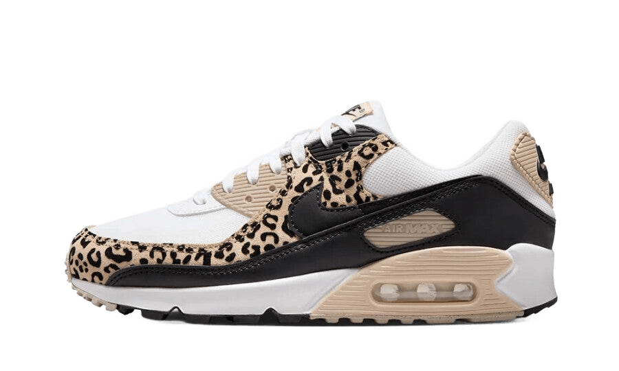 Nike Air Max 90 Leopard Sanddrift Black (Women's) - IF1619-100 - Mentastore