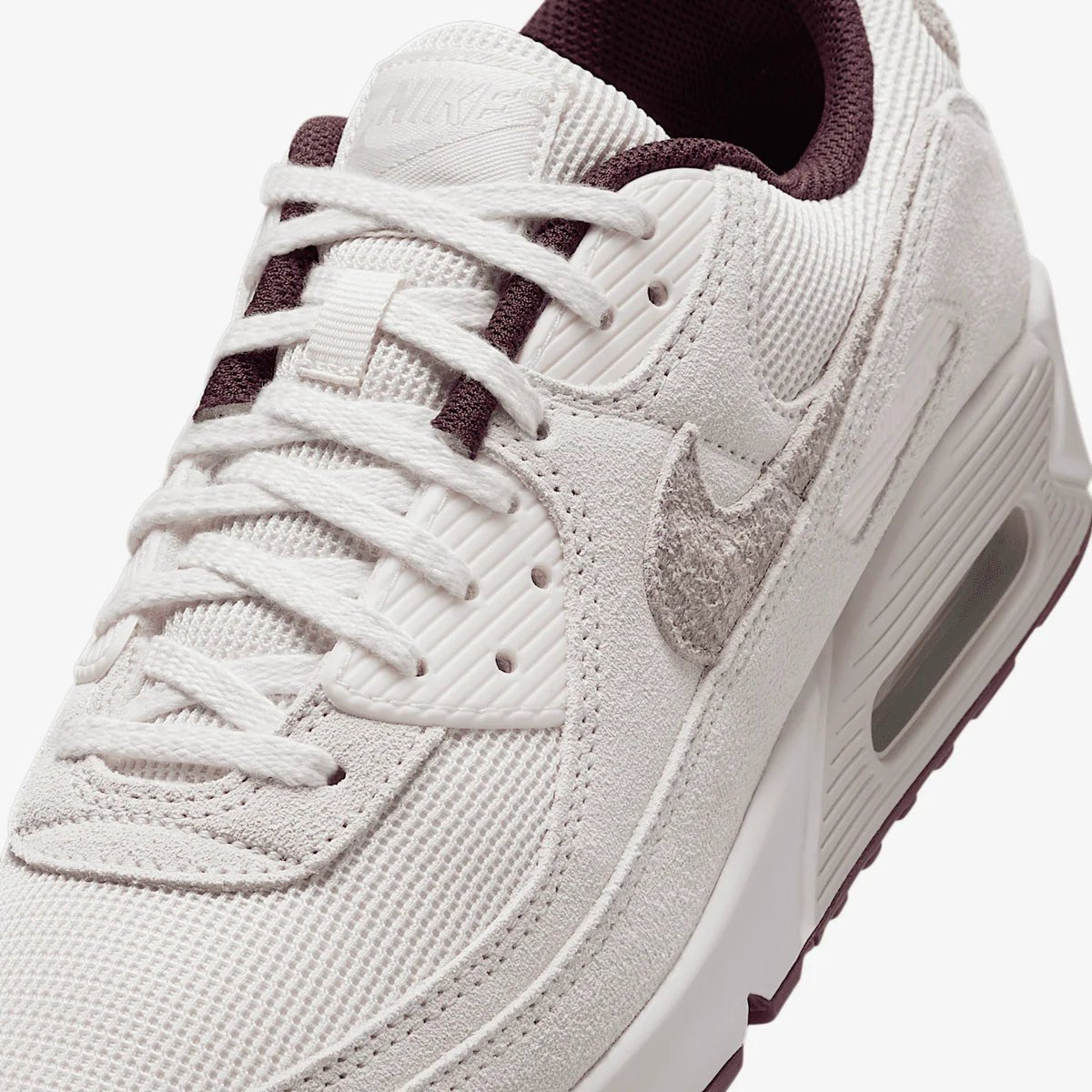 Nike Air Max 90 PRM Sail Burgundy Crush - HQ1712-001 - Mentastore