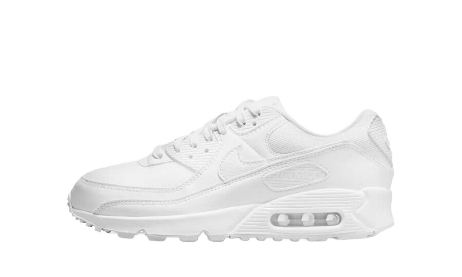 Nike Air Max 90 Triple White (2022) (Women's) - DH8010-100 - Mentastore