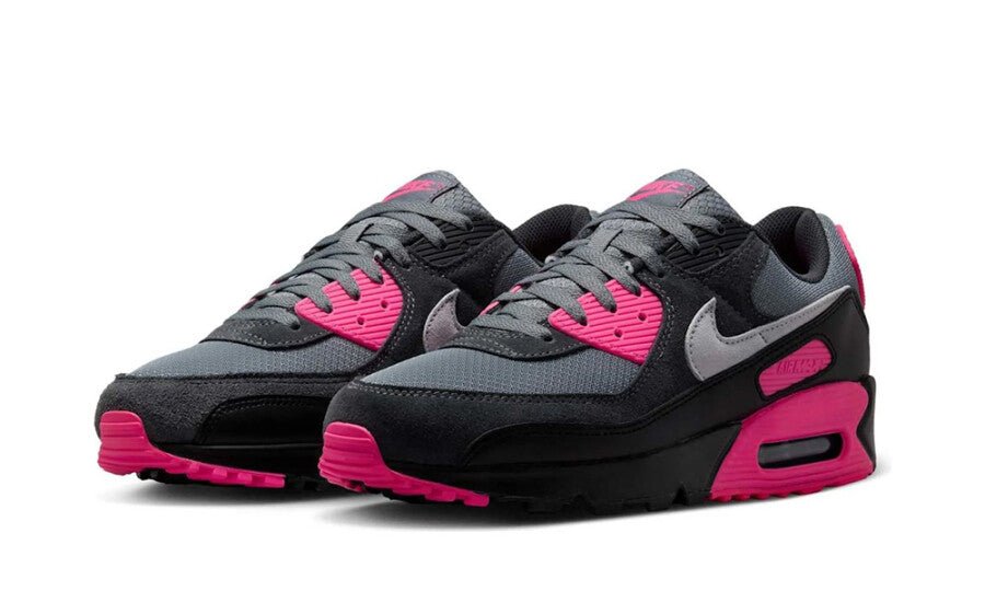 Nike Air Max 90 Wolf Grey Hyper Pink - DM0029-010 - Mentastore