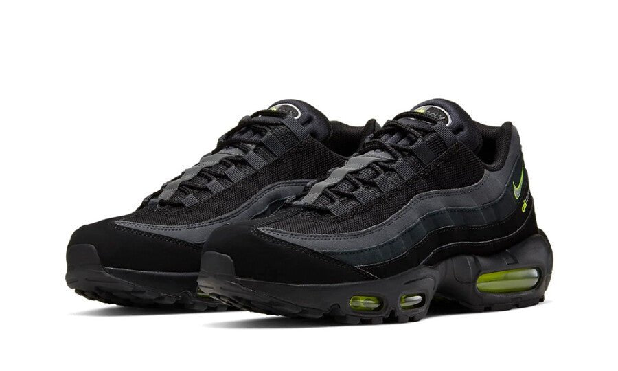 Nike Air Max 95 Retro Logo Black Grey Volt - CV1635-002 - Mentastore