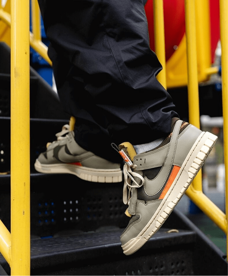 Nike Dunk Low Jumbo Remastered Medium Olive - DV0821 - 200 - Mentastore