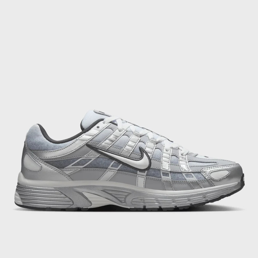 Nike P - 6000 Metallic Silver Summit White - Wolf Grey - IH4465-095 - Mentastore