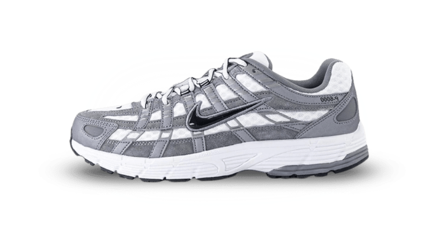 Nike P-6000 White Metallic Cool Grey Black - IR2004-100 - Mentastore