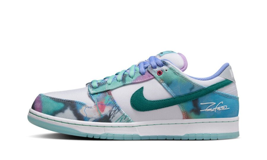 Nike SB Dunk Low 'Futura Laboratories Bleached Aqua' - HF6061 - 400 - Mentastore