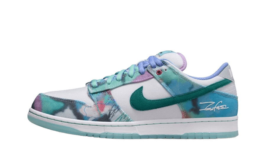 Nike SB Dunk Low 'Futura Laboratories Bleached Aqua' - HF6061-400 - Mentastore