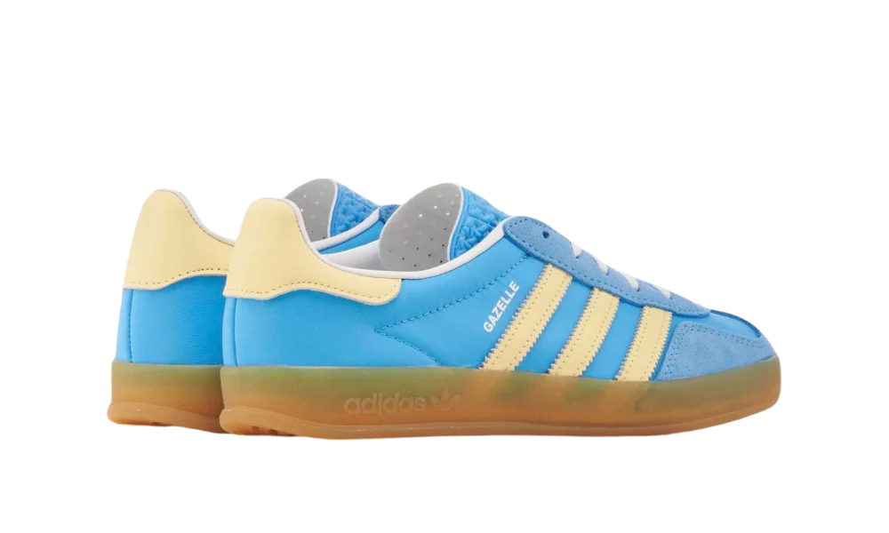 Adidas Gazelle Indoor Semi Blue Burst & Yellow (Women's)