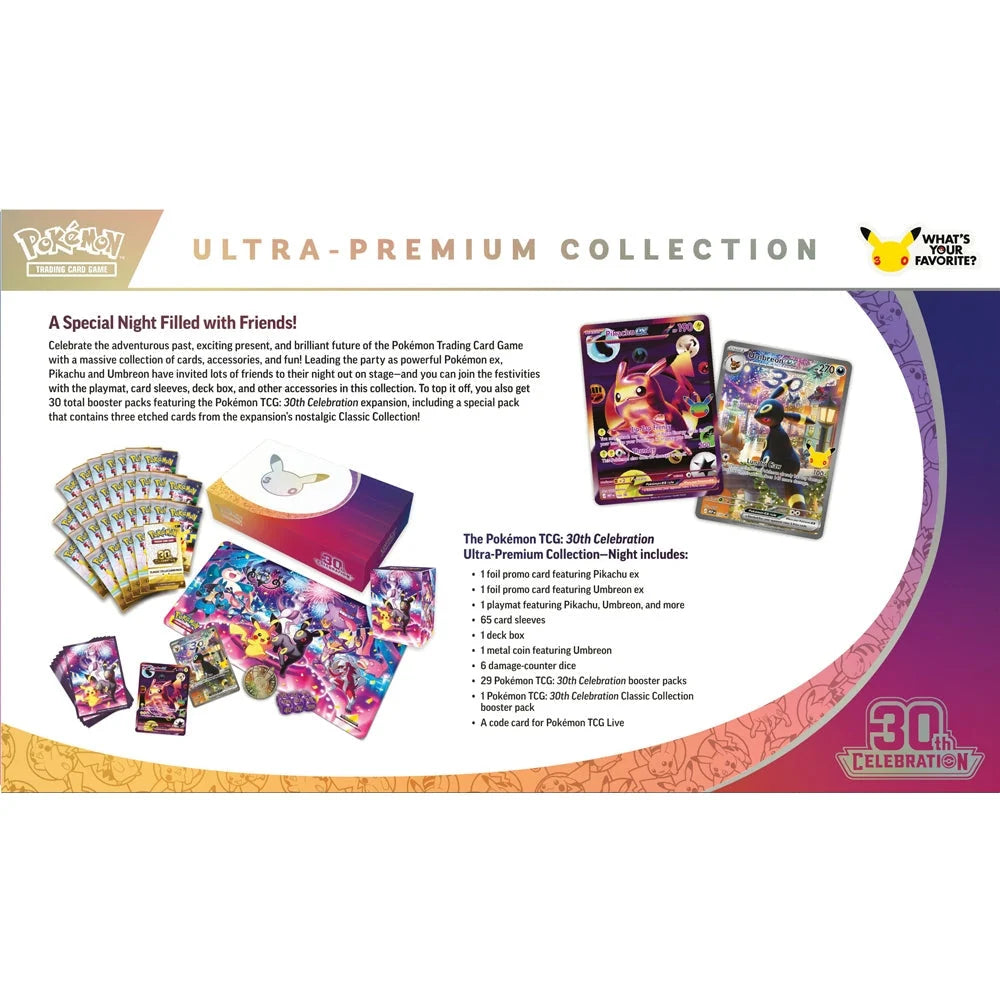 Pokémon TCG: 30th Celebration Ultra-Premium Collection Night ( ENG )
