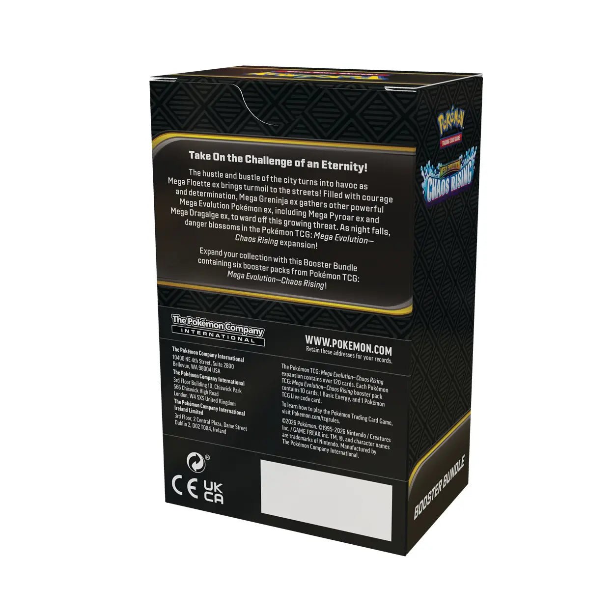Pokémon Chaos Rising Booster bundle ( ENG ) - - Mentastore